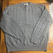 Shenandoah Sweater Geometric Men’s Size XL USA Made Vintage