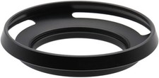 Slim Metal Vented Lens Hood for Fuji Fujifilm 23 Fujinon XF 23mm F/2 R WR 43mm