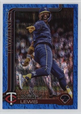 2025 Topps Series 1 Blue Holo Foil /150 Royce Lewis #59 gh4