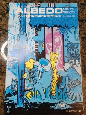 Albedo Anthropomorphics #13 Sci-Fi Matt Howarth Cover