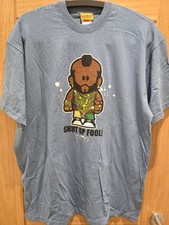Weenicons Mr T - Shut Up Fool! Large T-Shirt