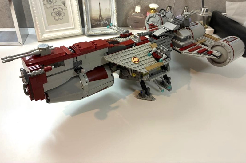 LEGO 7964 Republic Frigate Star Wars The Clone Wars 2011 Missing without Box