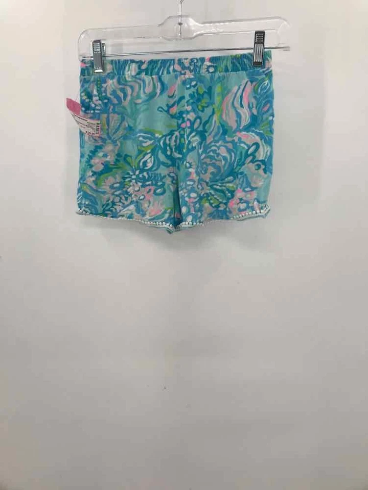 Pantalones cortos para niña Lilly Pulitzer azules talla 8/10 talla grande usados Foto 2 de 3