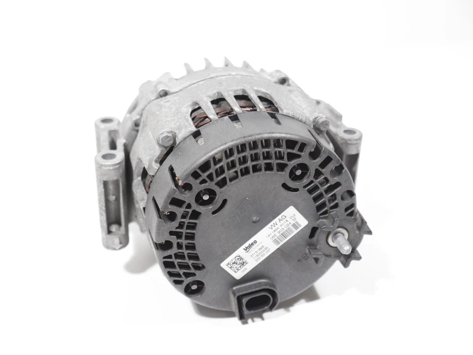 Audi A6 Quattro C7 2016-2018 motor 3,0 L alternador generador Valeo 180A fabricante de equipos originales 63 k Foto 4 de 4