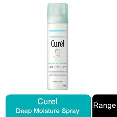 JOHN FRIEDA Curel Spray Hidratante Profundo 150 ml Cuidado Hidratante Intensivo para Piel Seca y Sensible