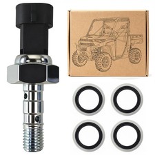 Oem Replacement Brake Pressure Switch With Seal Kit For Polaris 1 Pack Black Oem Replacement Brake Pressure Switch With Seal Kit For Polaris 1 Pack Black