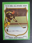 1973 Topps # 120 Phil Esposito VG condition Boston Bruins SHIPPING IS FREE