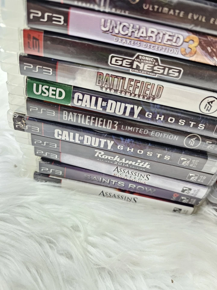 Playstation 3 PS3 Lot Bundle Of 38 Games - Huge Bundle Star Wars Grand Theft - Image 2 of 4