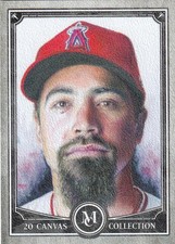 2020 Topps Museum Collection Anthony Rendon Canvas Collection Angels