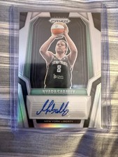 Nyara Sabally Autograph 2025 Panini WNBA Prizm Auto Silver Prizm