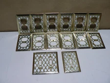 American Tack & Hardware Outlets Double Single Toggle Switch Plates Covers 1976