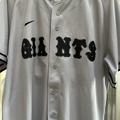 NEW Nike Japan Retro Tokyo YOMIURI GIANTS Baseball Jersey Gray #55