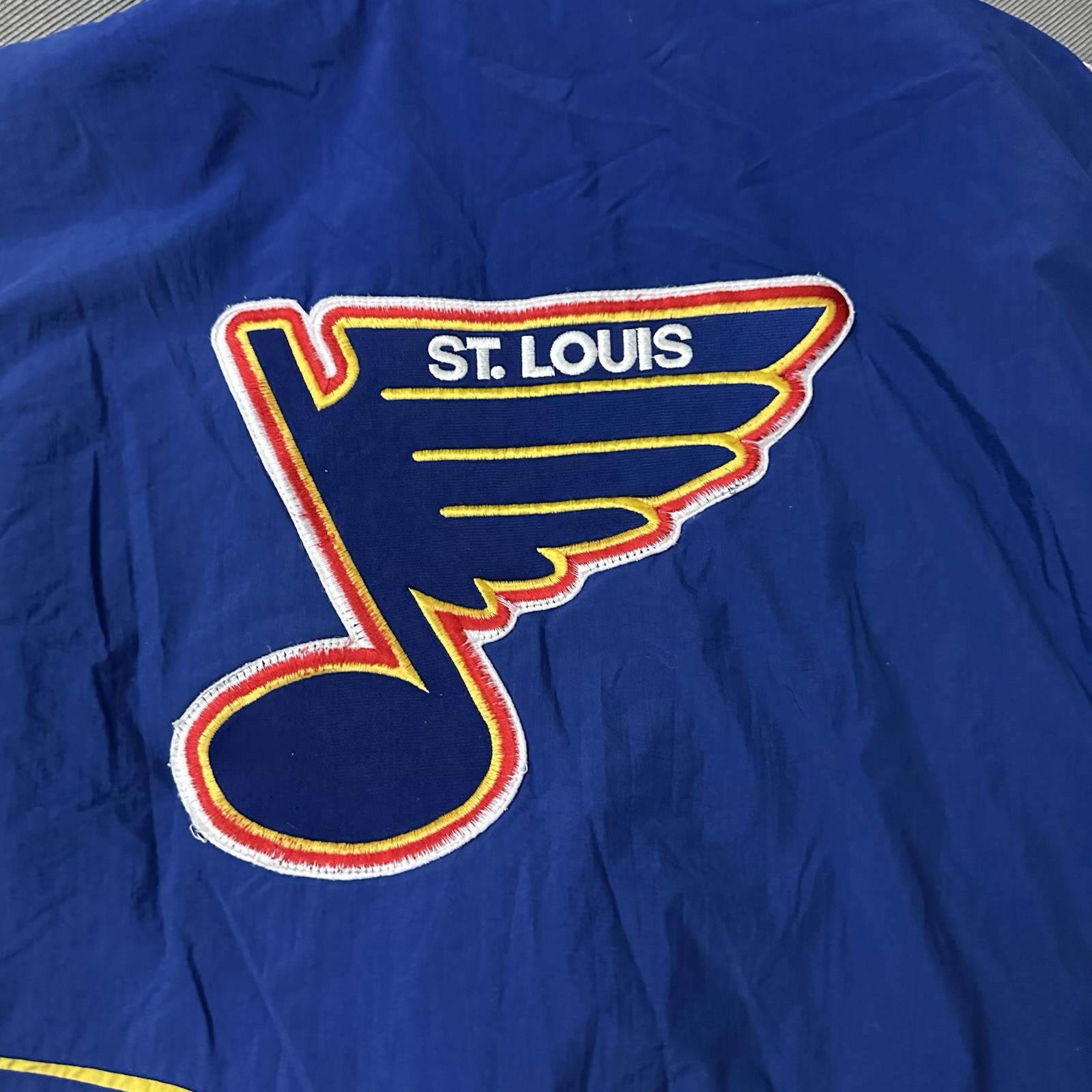 VTG 90’s Apex One St. Louis Blues NHL Coat Puffer Jacket Men’s XL Full Zip