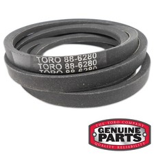 Genuine OEM Toro 88-6280 V-Belt for Select Lawn Tractors and Recycling Mower