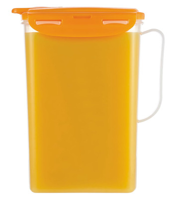 LocknLock Aqua Fridge Door Water Jug 2 Quart BPA Free Plastic Pitcher with