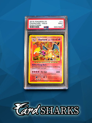 2016 Pokemon Charizard Holo Evolutions #11  EN PSA 9 Mint