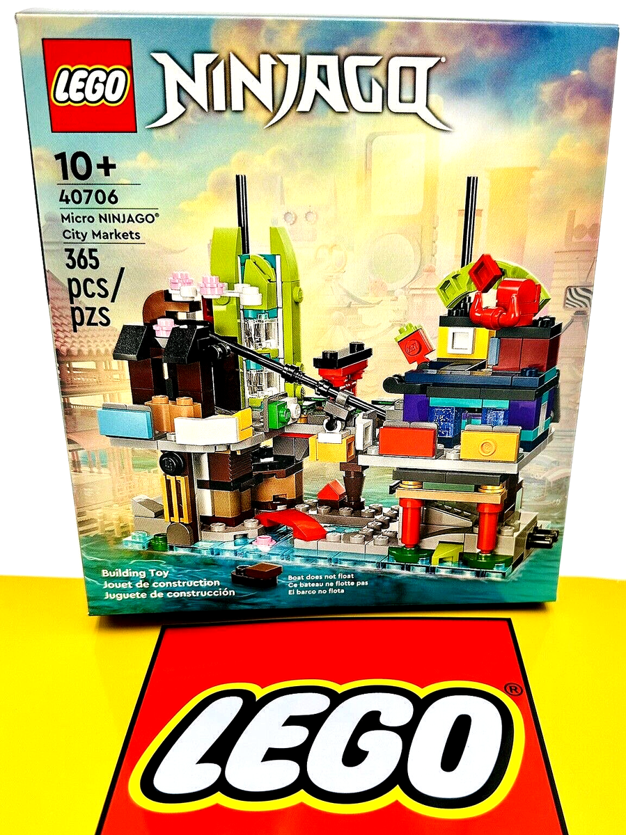 LEGO 40706 Micro Ninjago City Markets (Collect all 4) | eBay