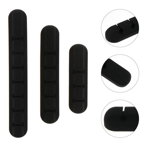 3 Pcs Speicher- Und Befestigungsklemme Von Drahtprozessor Kabel Halter - Photo 6/12