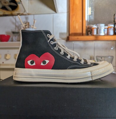 Comme Des Garcons Play Converse Size 9
