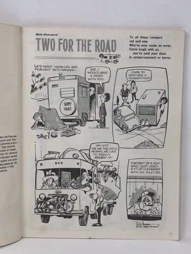 RV Laughter Trailer Motorhome Camper Bob Stevens Humor Cartoon Book 1975 - Picture 6 of 9