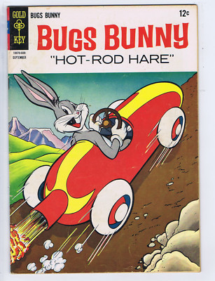 Bugs Bunny #107 Gold Key 1966 Bugs Bunny in '' Hot-Rod Hare