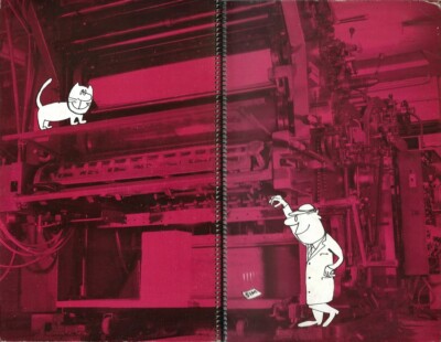 EO NR. 1961 WERBEGRUSSPLAKETTE MAURICE SINET SAGT SINÉ: SINÉ FÜR SIM