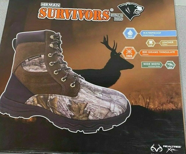 herman survivors camo boots