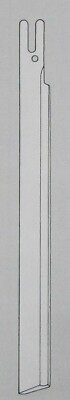 WOLF 6HSS - 12 PCS.STRAIGHT KNIFE CLOTH CUTTER BLADE - 6''