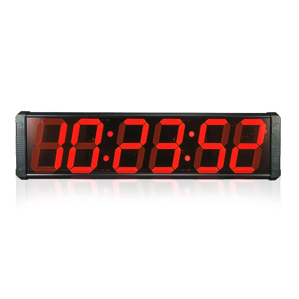 Large Electronic Countdown Clock Led Digital Wall Clock Timer With