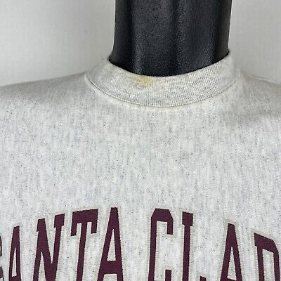 VINTAGE Santa Clara University Champion Original Reverse VINTAGE Santa Clara University Champion Original Reverse