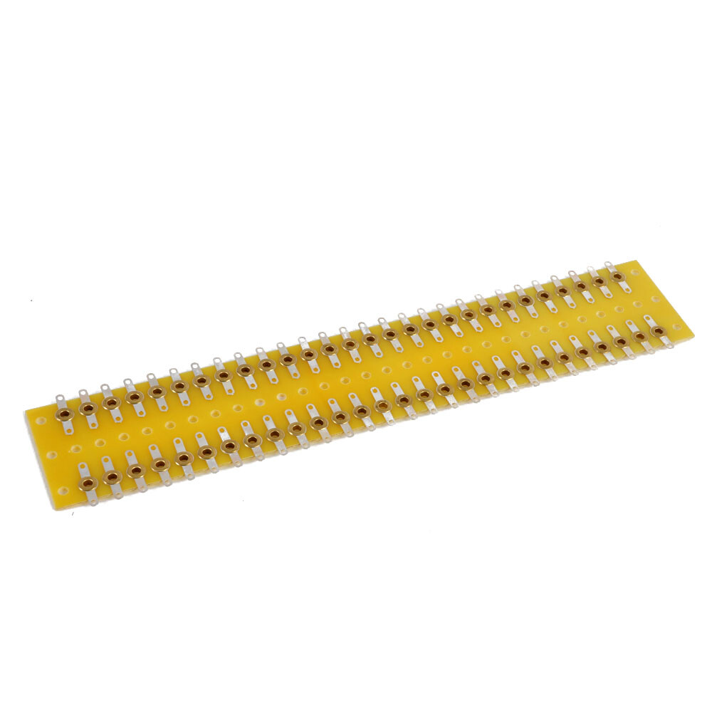 4 Pezzi Morsettiera A Torretta 13x2 Pins Per Amplificatori Valvolari Fai Da Te - 300x12x2mm