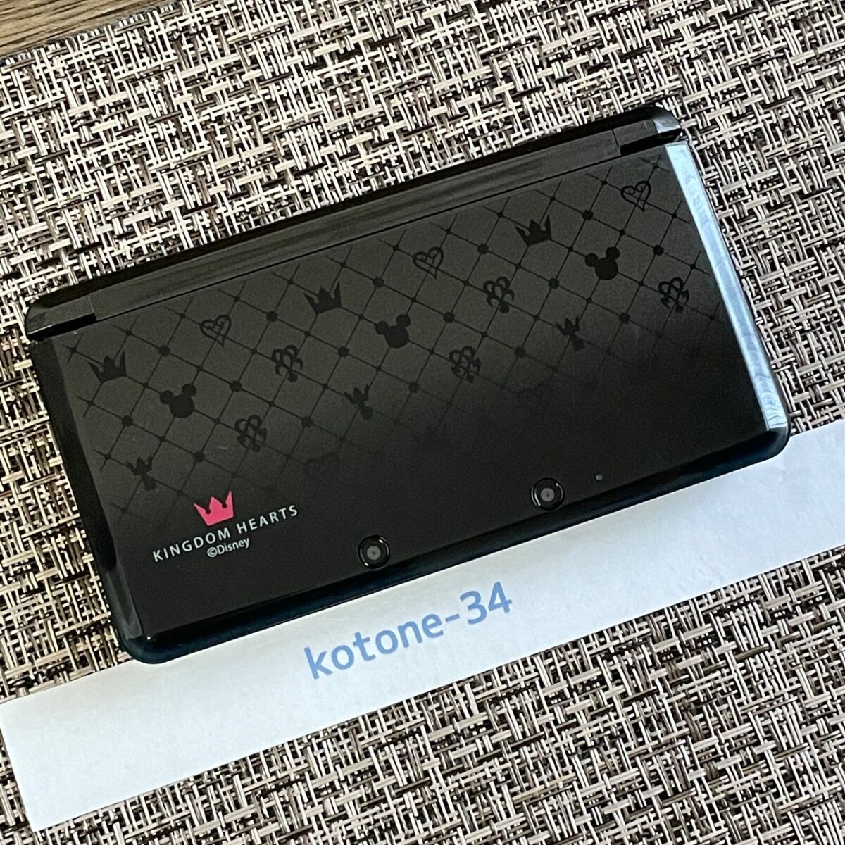 Nintendo 3DS KINGDOM HEARTS EDITION Console Good Condition Nintendo 3DS KINGDOM HEARTS EDITION Console Good Condition