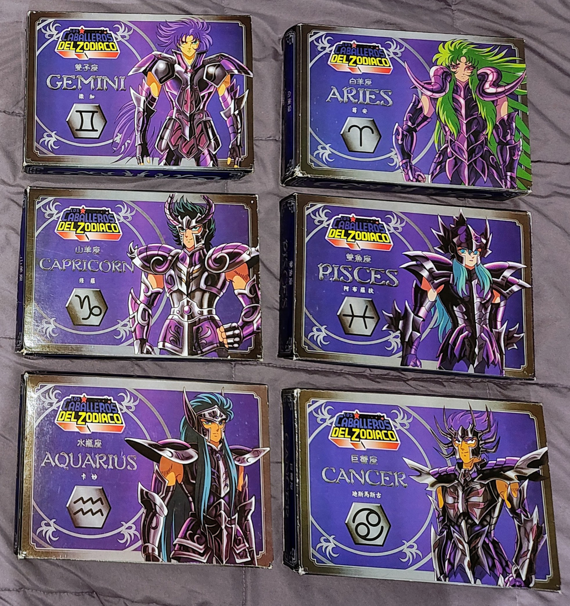 Saint Seiya Knights of the Zodiac 6 Bootleg Figures Sapuri Set Not