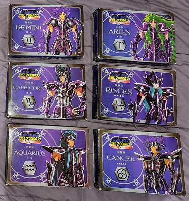 Saint Seiya Knights of the Zodiac 6 Bootleg Figures Sapuri Set Not