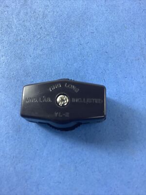 Brown Inline Rotary Cord Switch for 18/2 SPT-1 lamp cord 31221