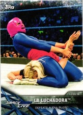 La Luchadora vs Alexa Bliss 2017 Topps SmackDown Live Wrestling Card