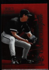 1996 Select Certified Certified Red White Sox Baseball Card #126 Chris Snopek