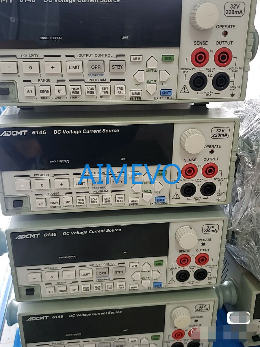 ADCMT/ ADVANTEST 6146 Programmable DC Voltage And Current ADCMT/ ADVANTEST 6146 Programmable DC Voltage And Current