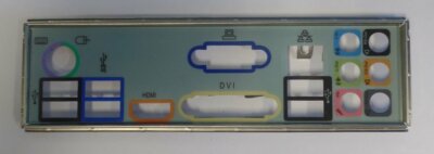 MSI H67MA-E35 (B3) - Blende - Slotblech - IO Shield   #156901