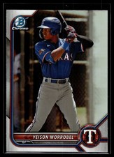 Yeison Morrobel 2022 Bowman Draft Chrome Refractor Card #BDC-58
