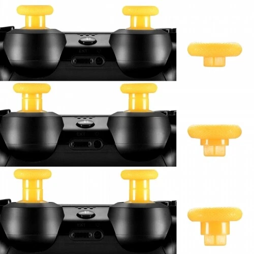 Xbox one PS4 Swappable Thumbsticks - Changable Custom Height Grips - Yellow - Image 4 of 4