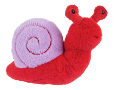 Ganz Love You Slooow Much Snail RED PURPLE PLUSH 5 1/2'' Valentines Day