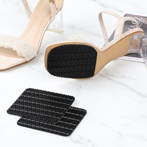 Shoe Heel Pads Shoe Heel Repair Kit 4 Pcs Adhesive Stickers anti Slip Thickness - Picture 5 of 7