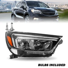 For 2017-2022 Buick Encore Halogen w/ LED DRL Headlight Assembly Passenger Side