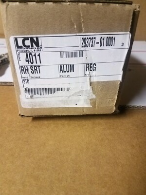 LCN 4011 RH ALUM REG SRT SCREWS Door Closer New In Factory Packaging 