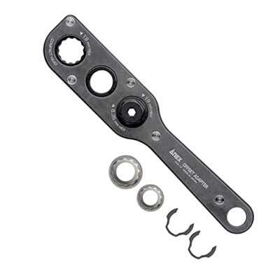 【annjusi】E1L-A D3FT 2本セット ANEX Offset Adapter Opposite side 19mm Set of 2 sockets (17/19mm