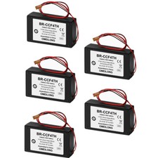 5pcs BR-CCF4TH 6V Battery 10800mAh CNC BR-2/3AGCT4A BR-AGCF2W with Brown Plug