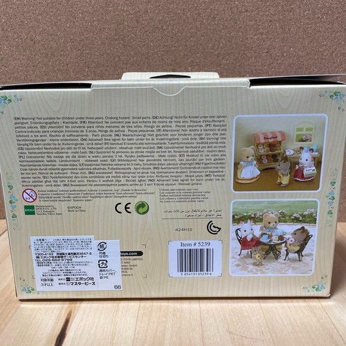 Sylvanian Families Donut Store Set 5239 Oso Madre Figura Panadería Japón - Imagen 2 de 4