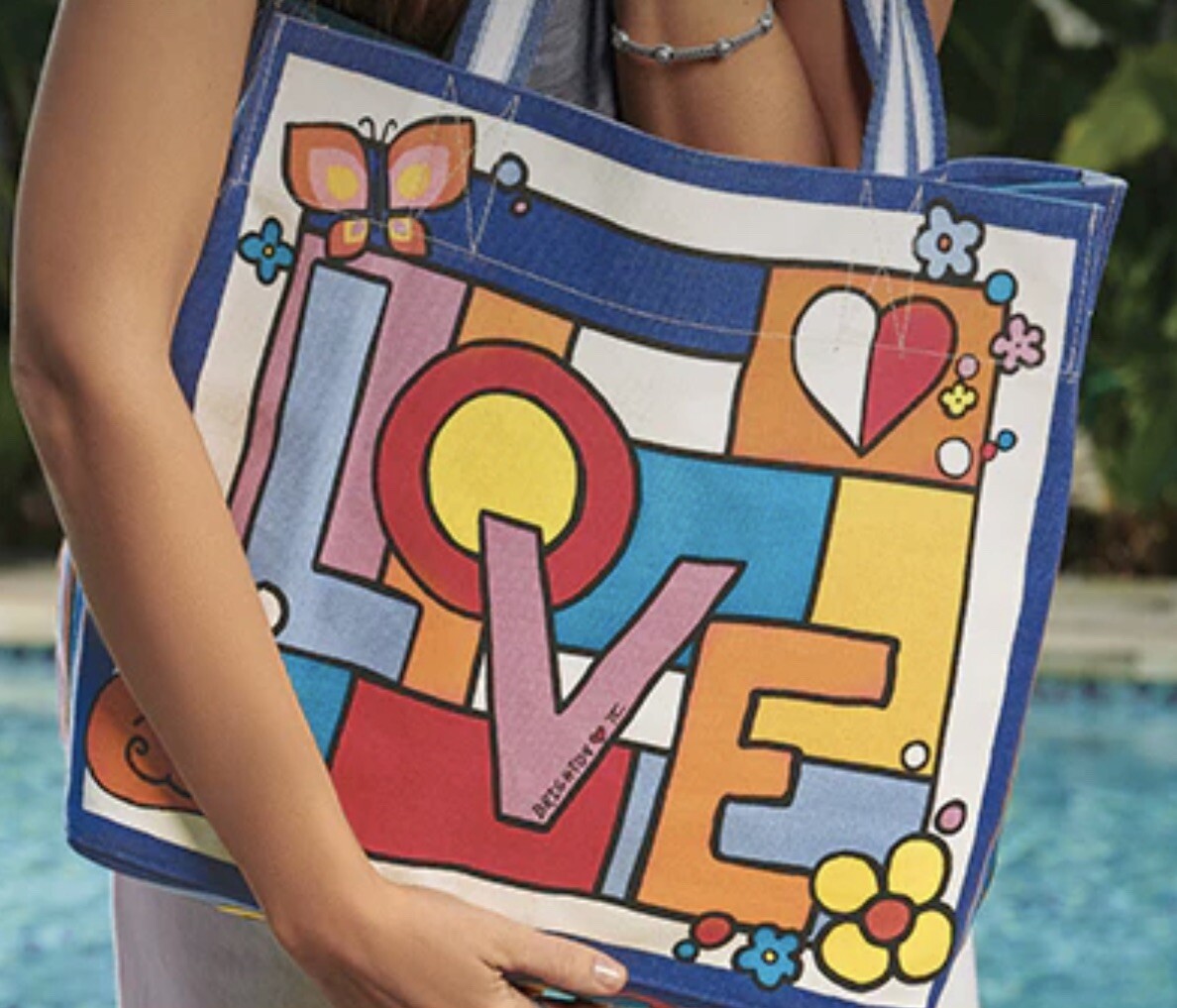 NWT Brighton Power of Love Spring 2023 Tote New in Sealed Package