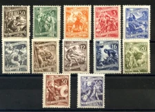 1950/51 - YUGOSLAVIA - ACTIVITY 12v. - NEW - LOT/33769